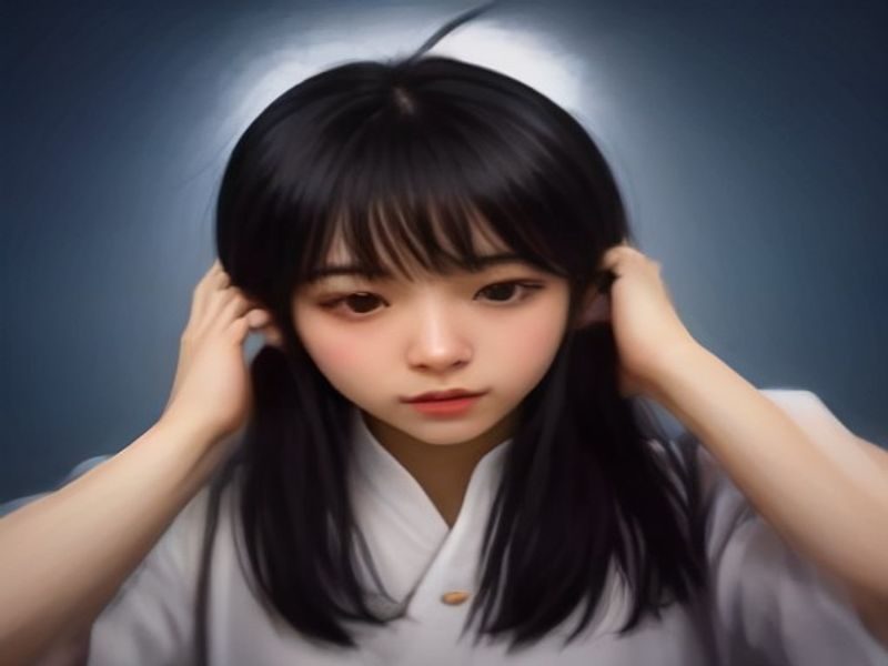 第一动漫App的播放器全屏界面，显示清晰画面与底部半透明的控制栏