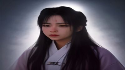 鬼灭之刃动漫场景，主角炭治郎持剑对战鬼族，火焰特效壮观，热血战斗画面震撼人心